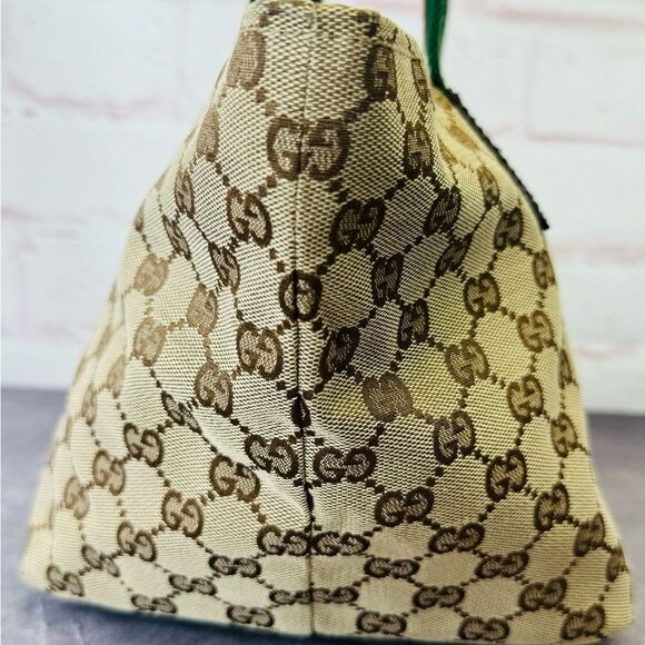 Gucci Sherry Line Monogram Gg Canvas Web Tote - Picture 4 of 14